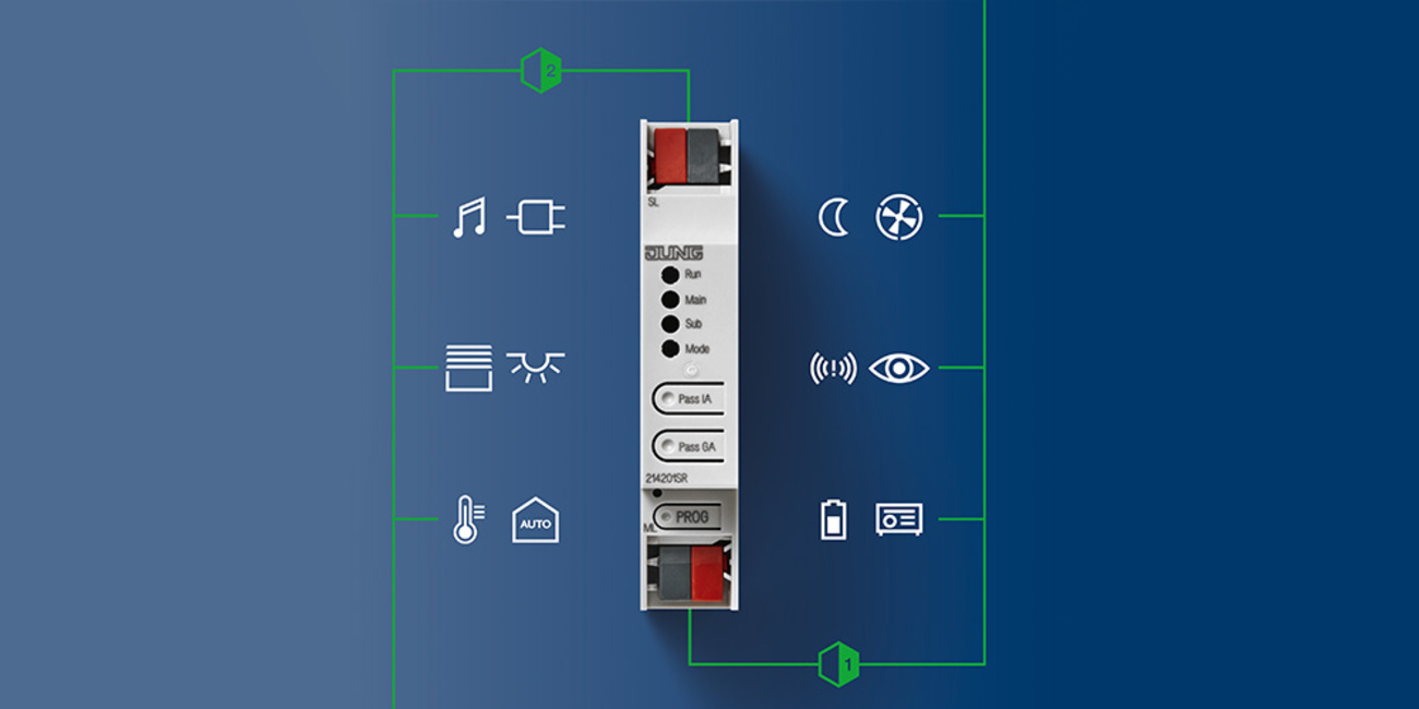 KNX Bereichs- und Linienkoppler bei Elektro Lachner e.K. in Wemding